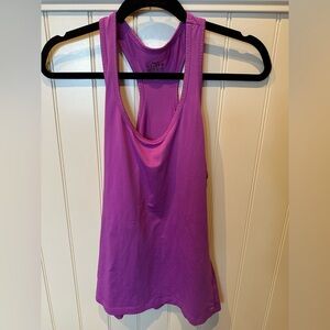 FILA Ladies Women’s Girls Size Medium Pink Fuschia Mesh Racerback Tank Top